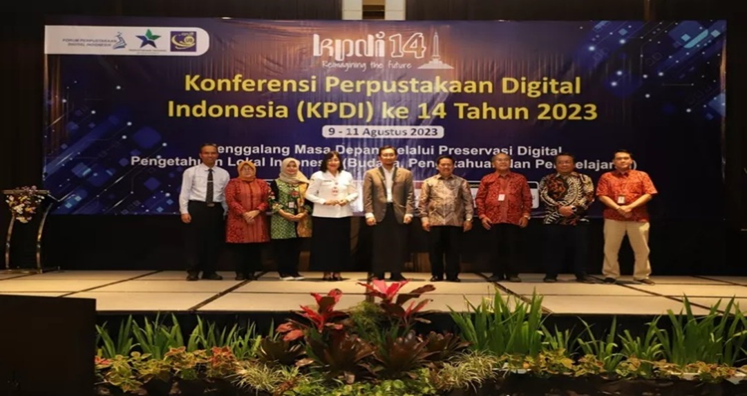 Kegiatan Konferensi Perpustakaan Digital Indonesia ke 14 Tahun 2023 di Malang