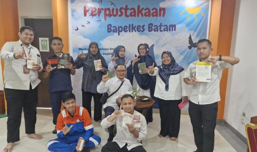 Peran Perpustakaan Bapelkes Batam dalam Mendukung Diskusi Learning Organization (LO)