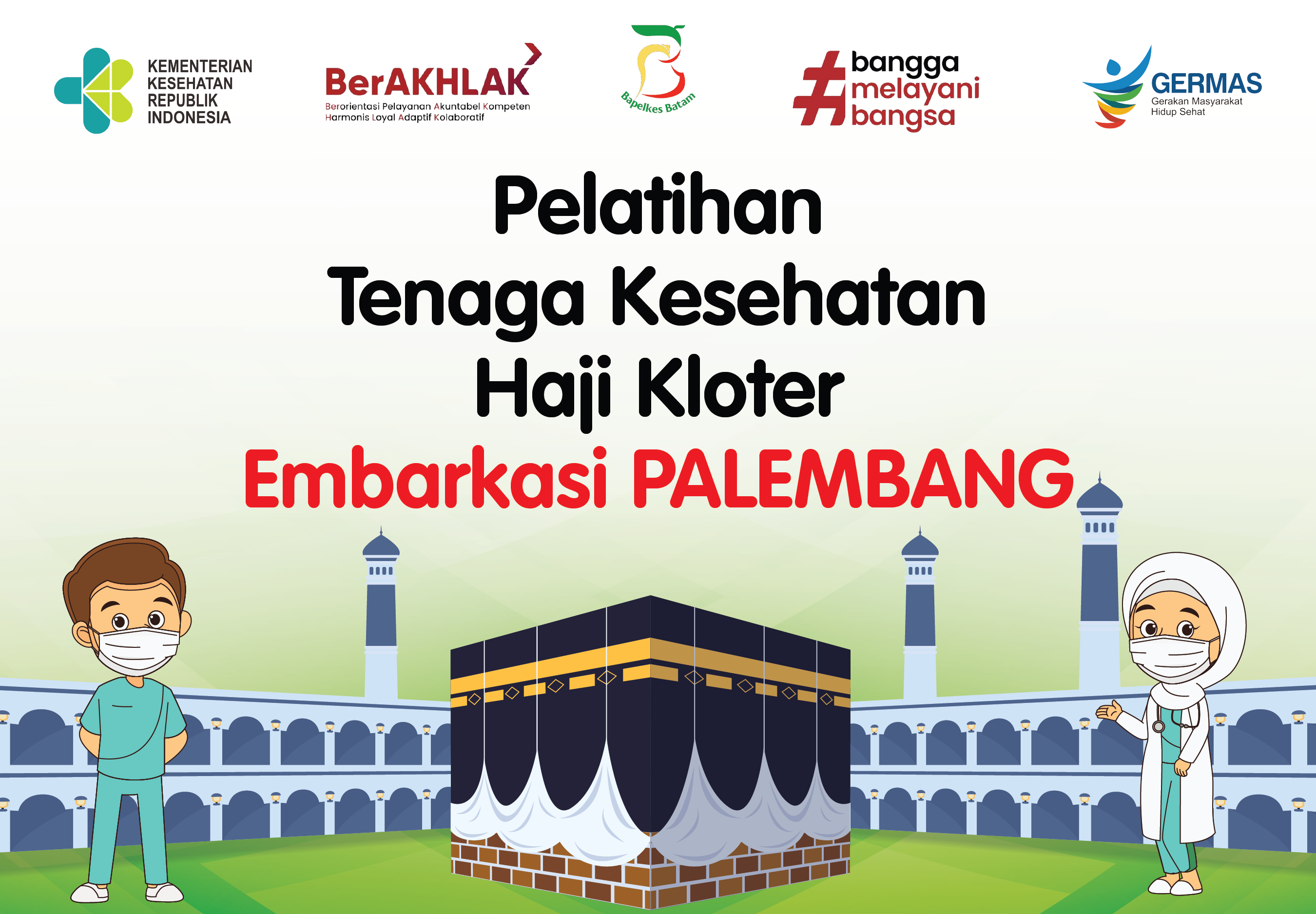 Pelatihan Tenaga Kesehatan Haji Kloter Embarkasi Palembang