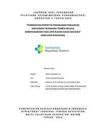 Image of Peningkatan Efektifitas Penanganan Pengaduan Masyarakat Rusunawa Tembesi Melalui Website/Barcode Pada Uptd Rumah Susun Dan Sewa? (Pena Emas Rusunawa)