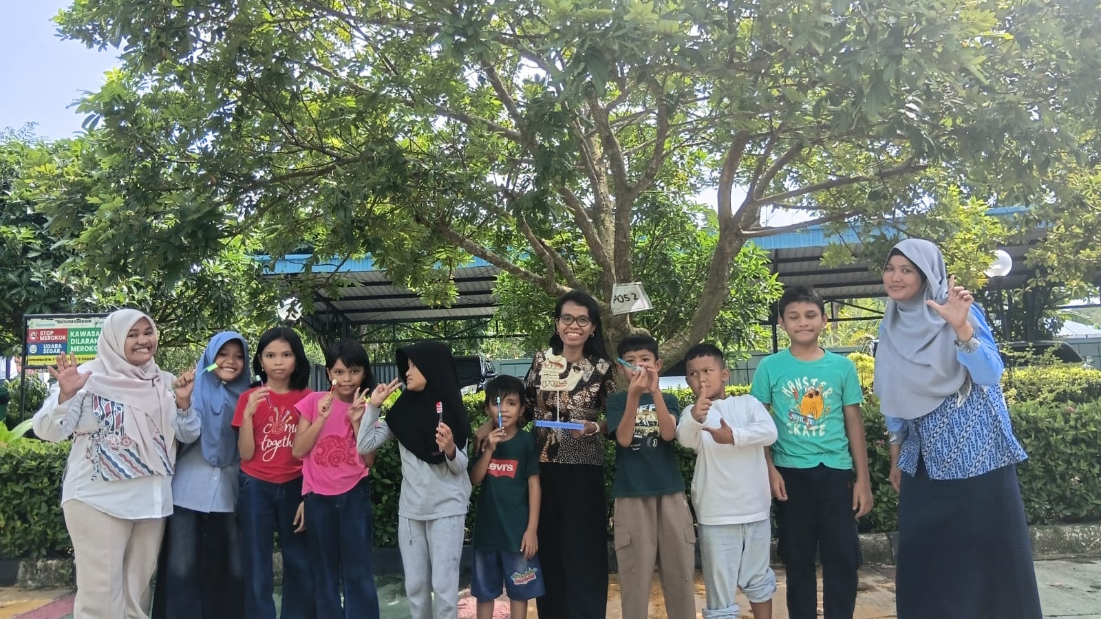 Senyum Sehat dan Gemar Baca: Kombinasi Belajar Seru Anak Pegawai Bapelkes di Masa Libur Sekolah