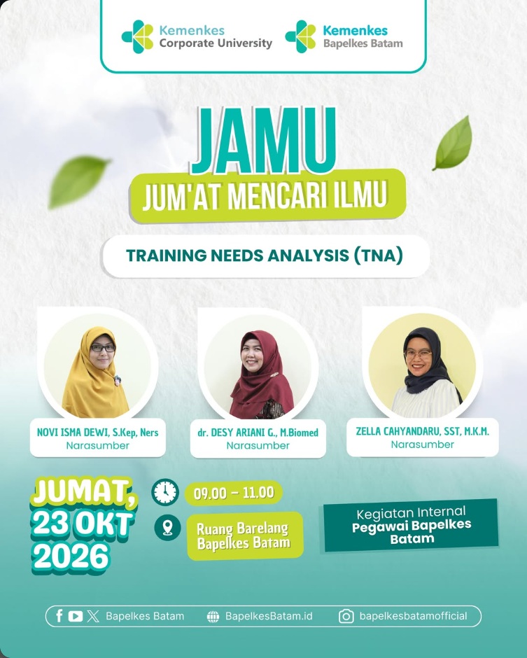 JAMU (Jumat Mencari Ilmu): Training Needs Analysis (TNA)