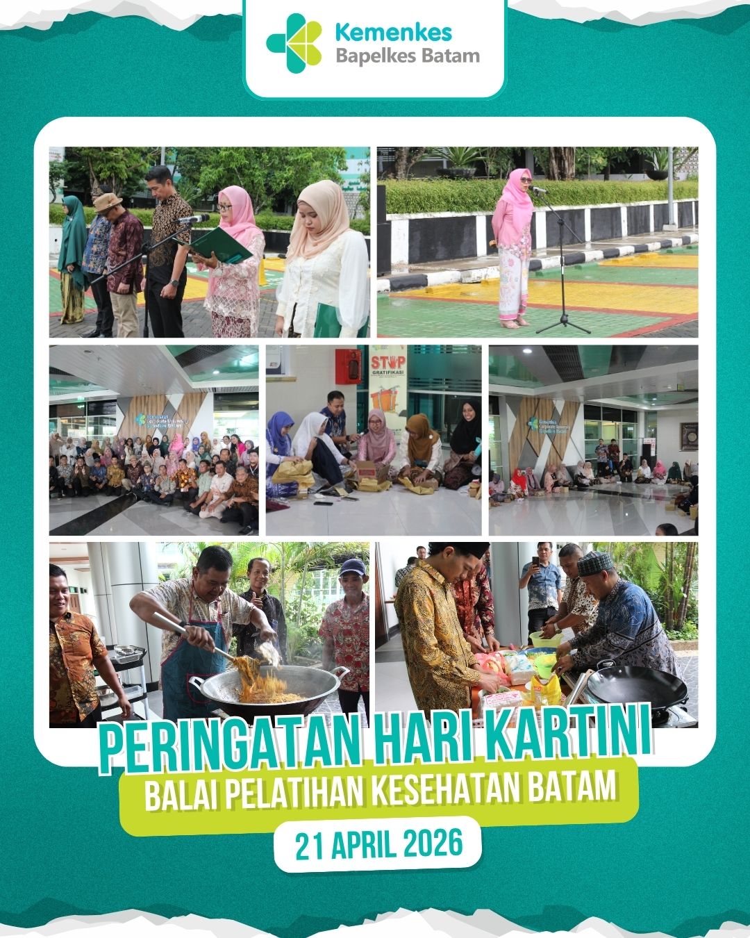Semarak Hari Kartini di Bapelkes Batam: Kolaborasi, Kebersamaan, dan Apresiasi Perempuan